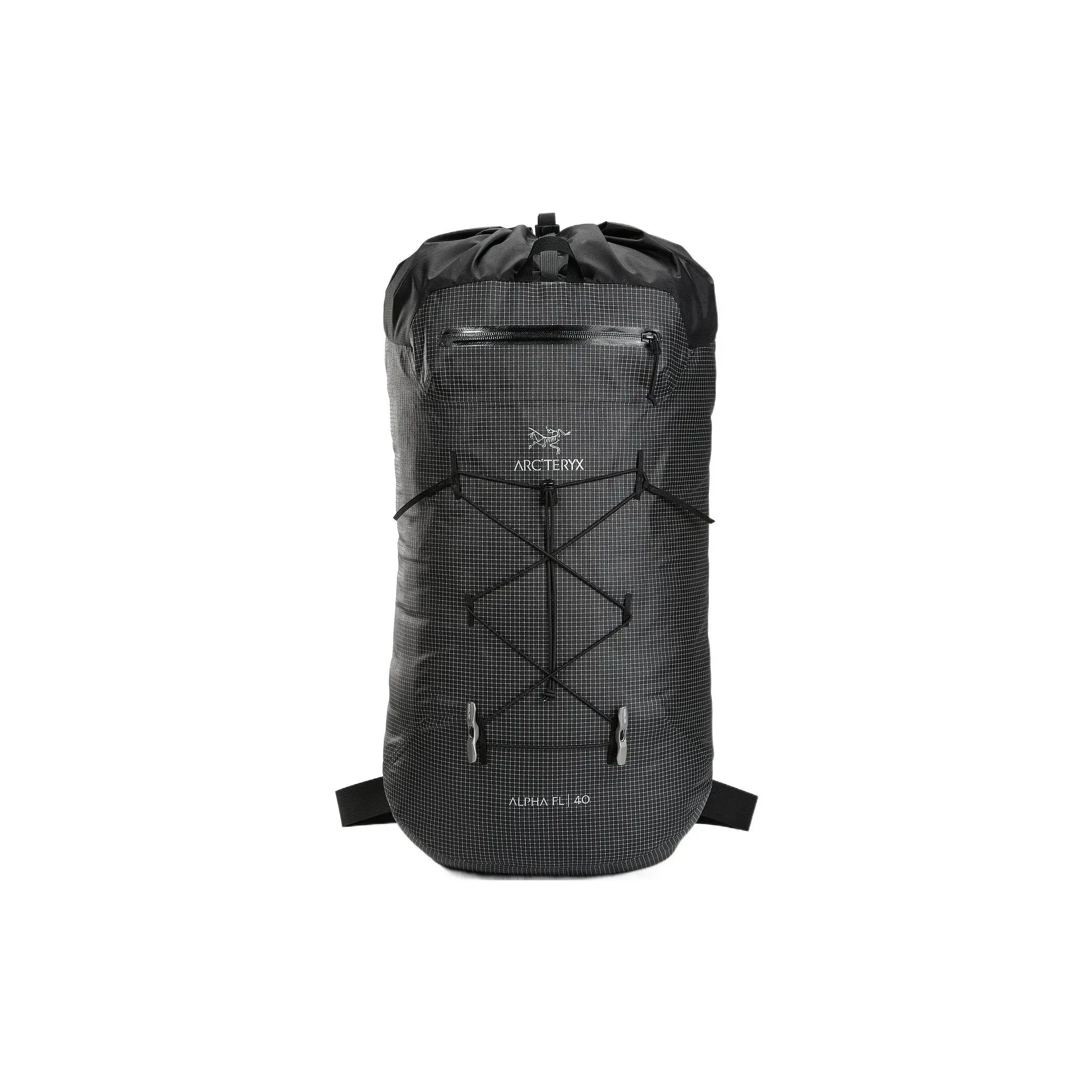 Arc'teryx Alpha FL 40L Backpack for Men – Nylon, Black, Outdoor Style