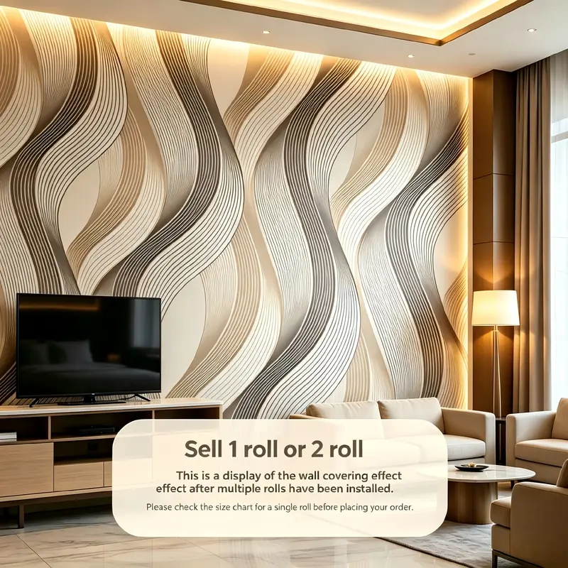 Luxury Gradient Gold Foil Wallpaper, Decorative Wallpaper, Wall Cover, Modern Self-Adhesive Wall Decal, High-Aesthetic Living Room Background, Hotel Commercial Decor