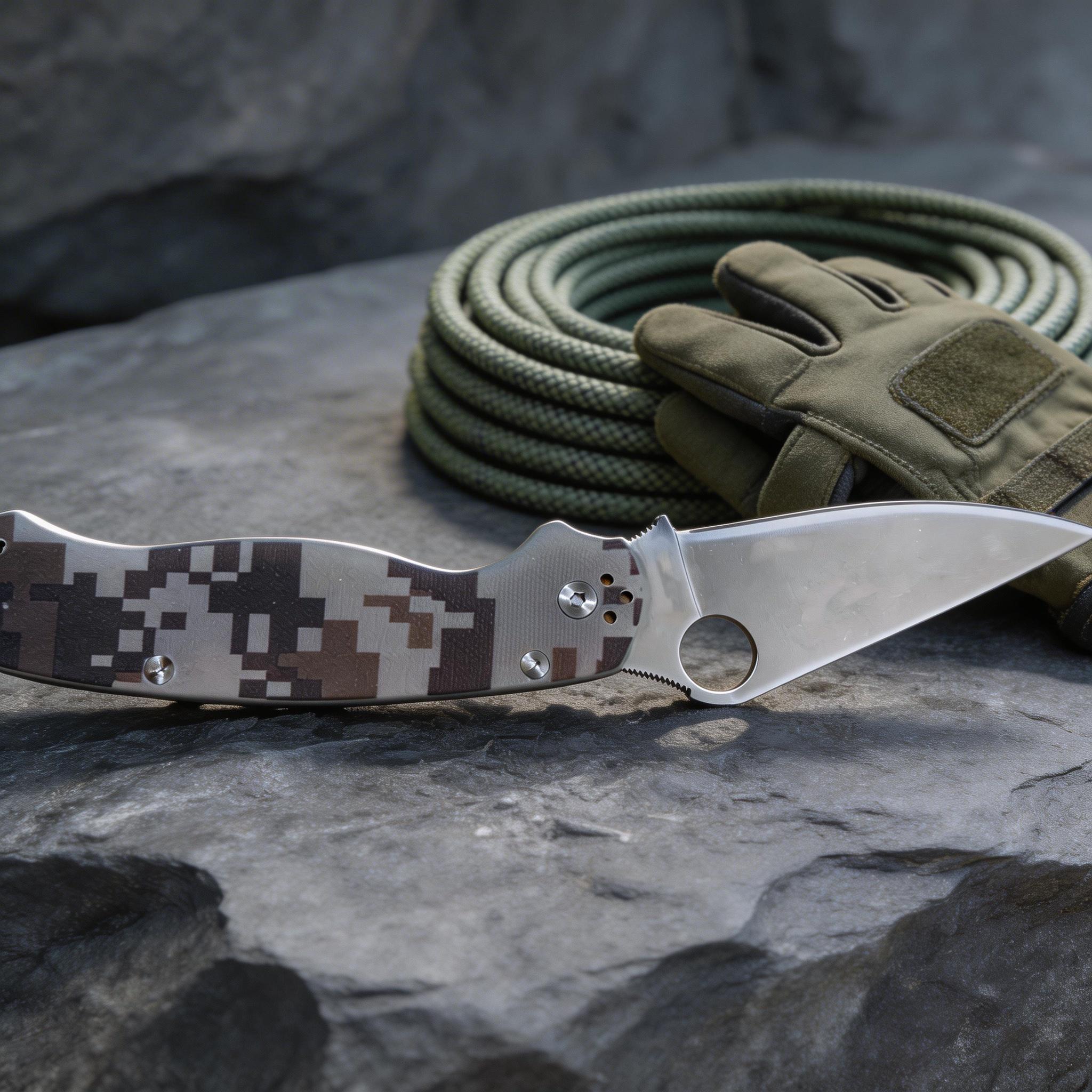 Outdoor Bearing Folding Knife D2 Steel Blade G10 Handle Outdoor  Knife, Camping/Hunting Portable Pocket Knives, Perfect Gifts