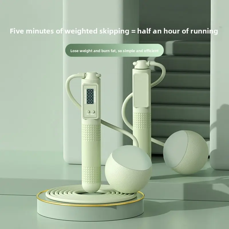 Digital Counting Cordless Weighted Jump Rope