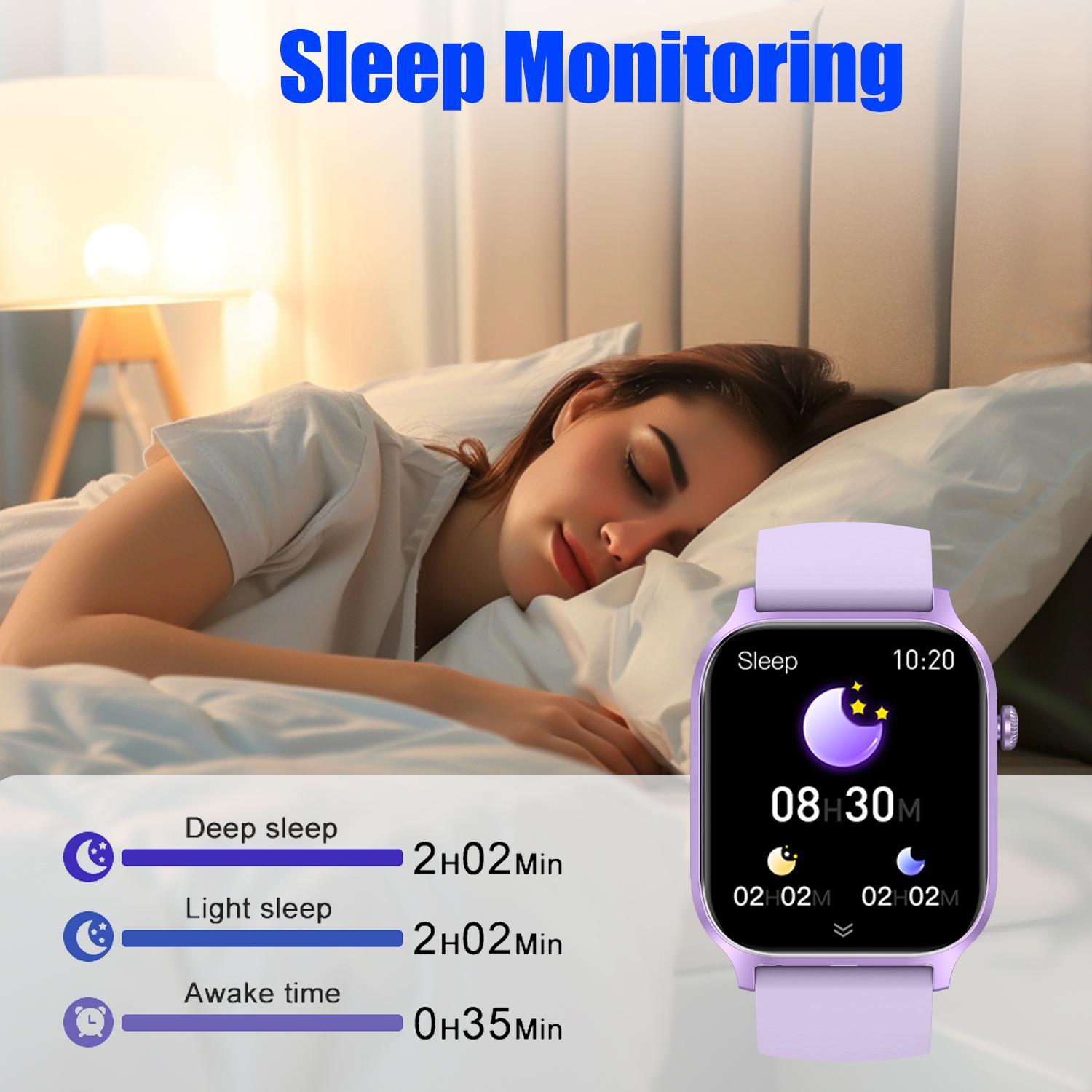 Multifunctional Smart Watch, Fashion Digital Watch with Multi-Sport Modes & Phone Call, Sports Watch for Women & Men