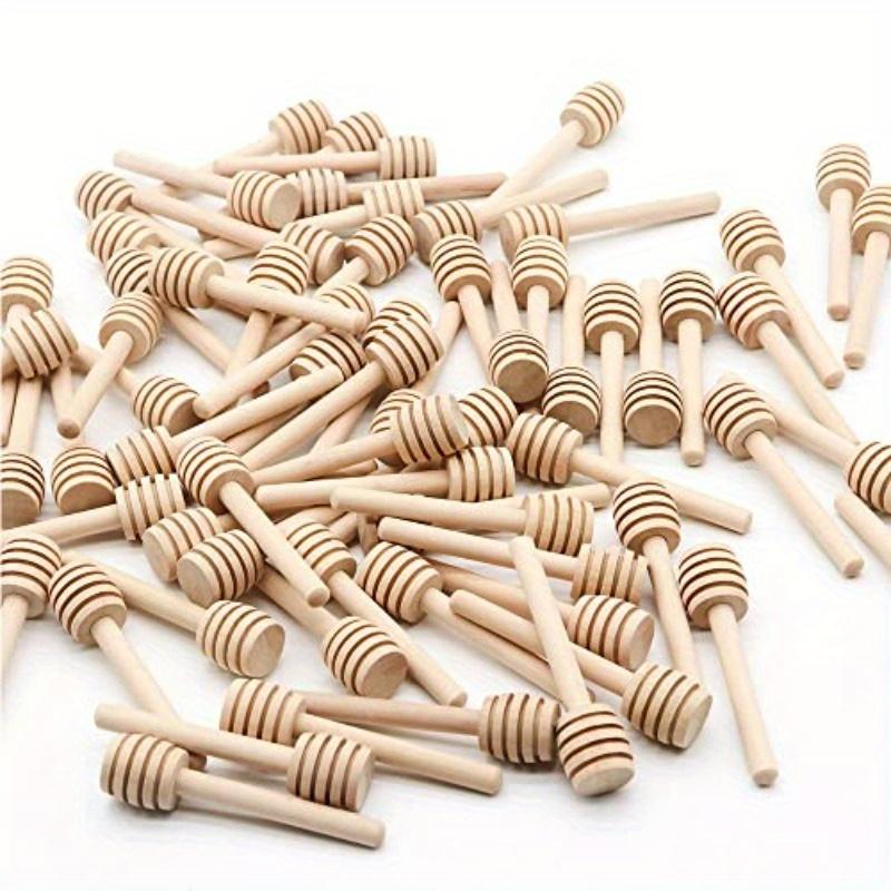 For Wedding Favors & Party Gifts, Honey Taking Small Tool Solution, 100 Round-head Wooden Honey Stir Sticks, Small Exquisite Honey Spoon, Effortlessly Create Exquisite Favors, Party Favor Supplies For Wedding Favors & Party Gifts, Honey Taking Small Tool Solution, 100 Round-head Wooden Honey Stir Sticks, Small Exquisite Honey Spoon, Effortlessly Create Exquisite Favors, Party Favor Supplies