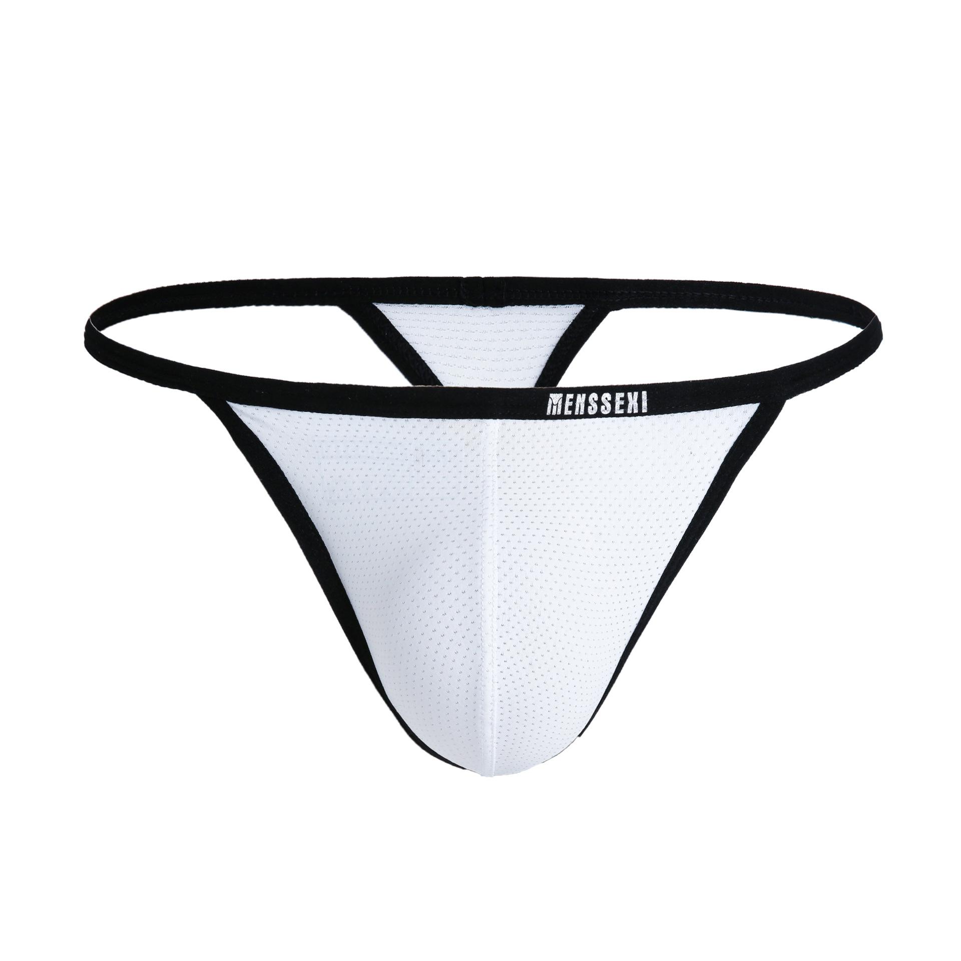 Nylon Breathable, Low-waisted Masculine Underwear Stretch Slim Charm
