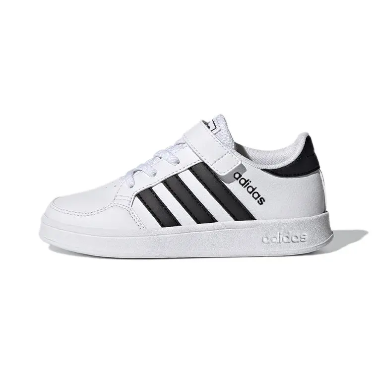 adidas Neo Breaknet Simple Comfortable Durable Low-Top Kids Skate Shoes FZ0106