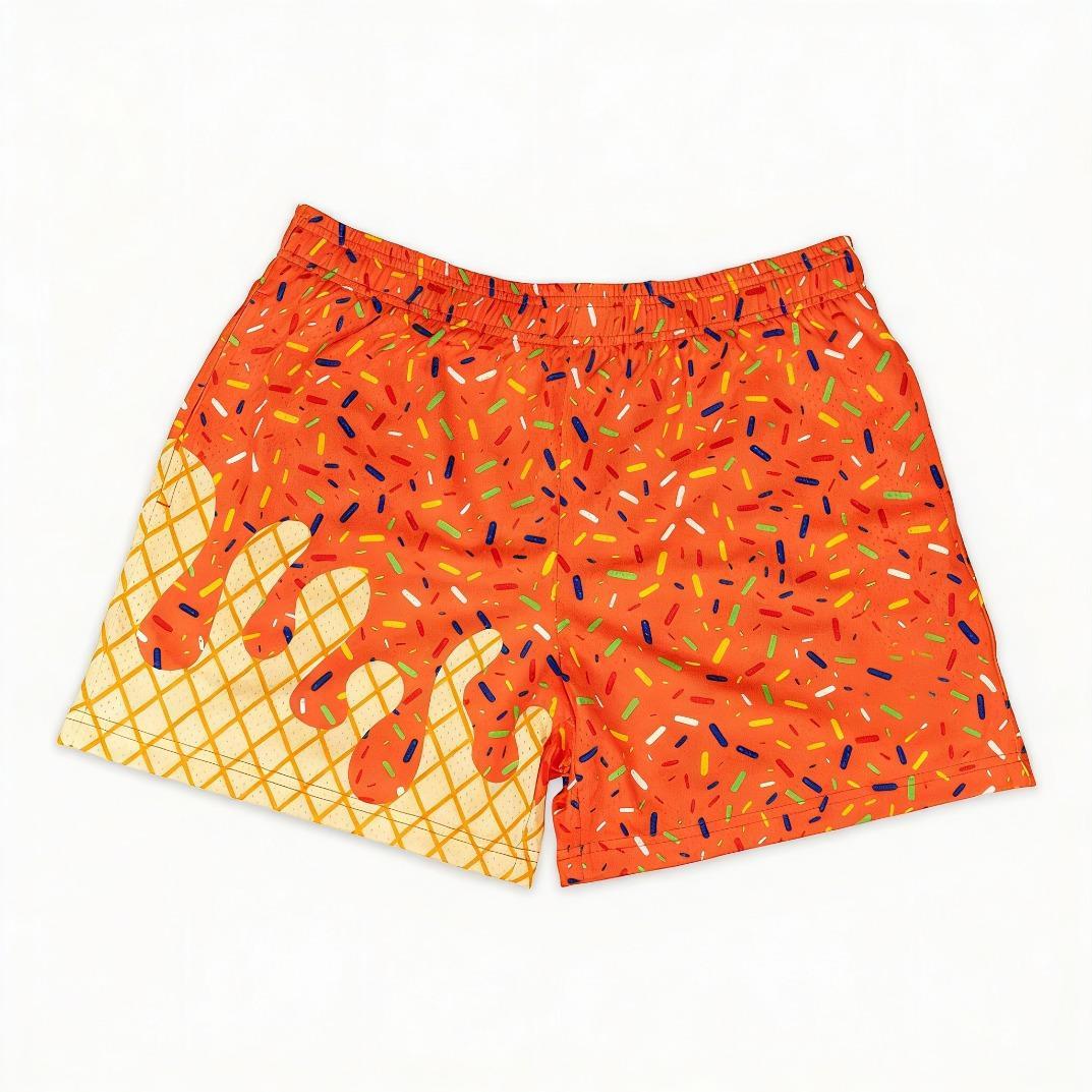 New Halloween Graffiti Sports Shorts Baseball Breathable Comfortable Retro American Basketball Shorts Unisex Streetwear for Active Lifestyle Casual Wear Perfect for Summer Outdoor Fitness