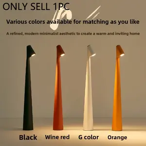 Elegant LED Desk Lamp, Touch Charging Reading Light, Bedroom Bedside Nightlight, High-End Ambiance Table Lamp, Ambient Table Lamp, Decorative Tall Stand, Home Decoration Lamp, Home Decor Lighting
