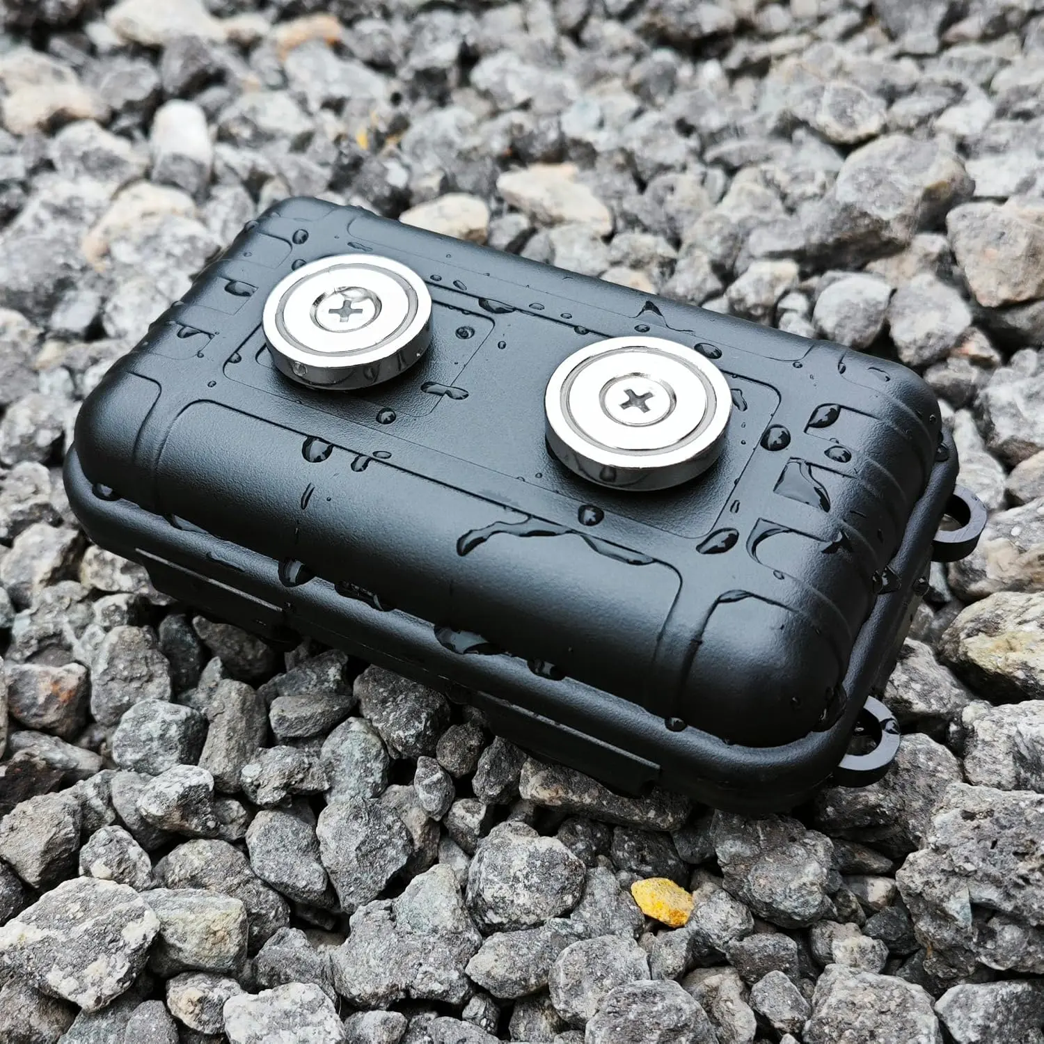 Key Holder Under ,Weatherproof  Key Box Under , a Key  Key Box, Key Holder  Key Hider Outdoor 【Splash Resistant】