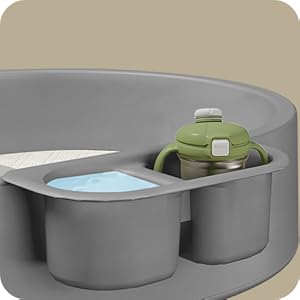 An Diaper Changing Station, Portable Changing Table for Baby, Diaper Changing Table with Storage Drawers, Waterproof Baby Changing Station with Wheels and Adjustable Height for Newborn Infant and Toddler