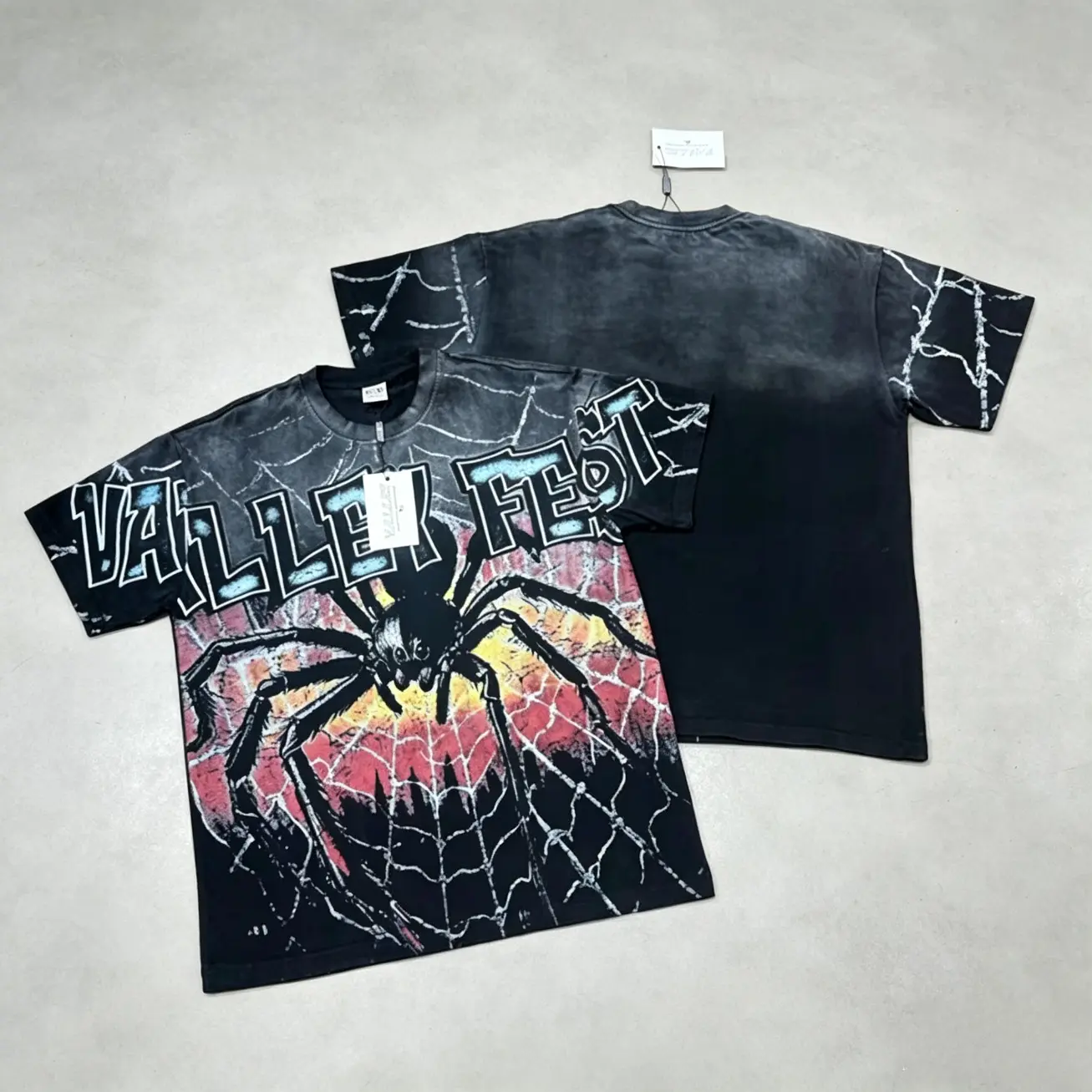 VALLEY Sculpture Graphic Vintage Washed T-Shirt, Cotton Oversized Graphic Tee, Classic Statue Print Crew Neck Short Sleeve Streetwear Shirt, Y2K Retro Casual Unisex Fashion Top for Men Women, Breathable Summer Everyday Wear