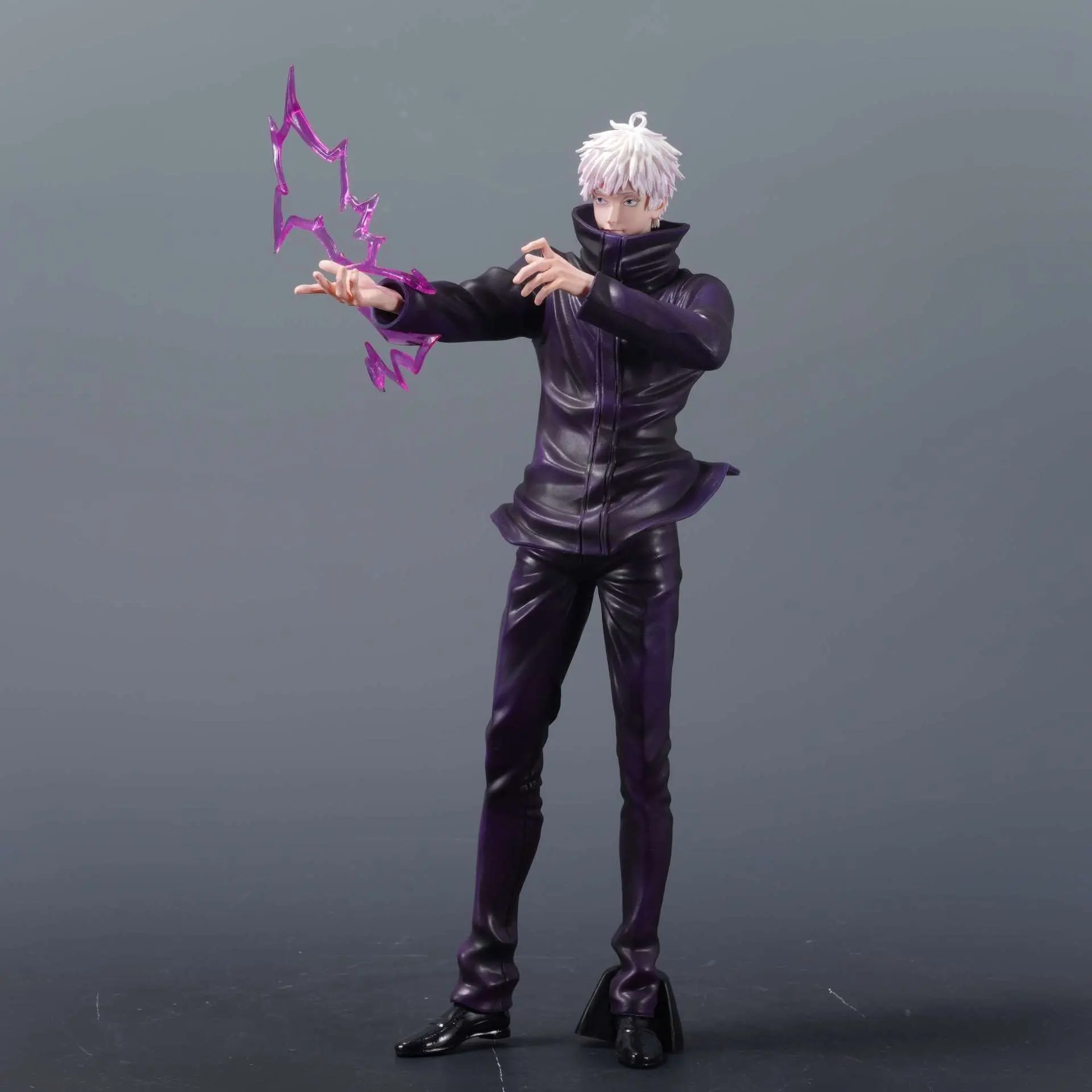 Jujutsu Kaisen Gojo Satoru Figure, Void Effect Edition, Hair Standing Anime Model, Desktop Decor, Collectible Action Figure, Character Figurine, PVC Action Figure