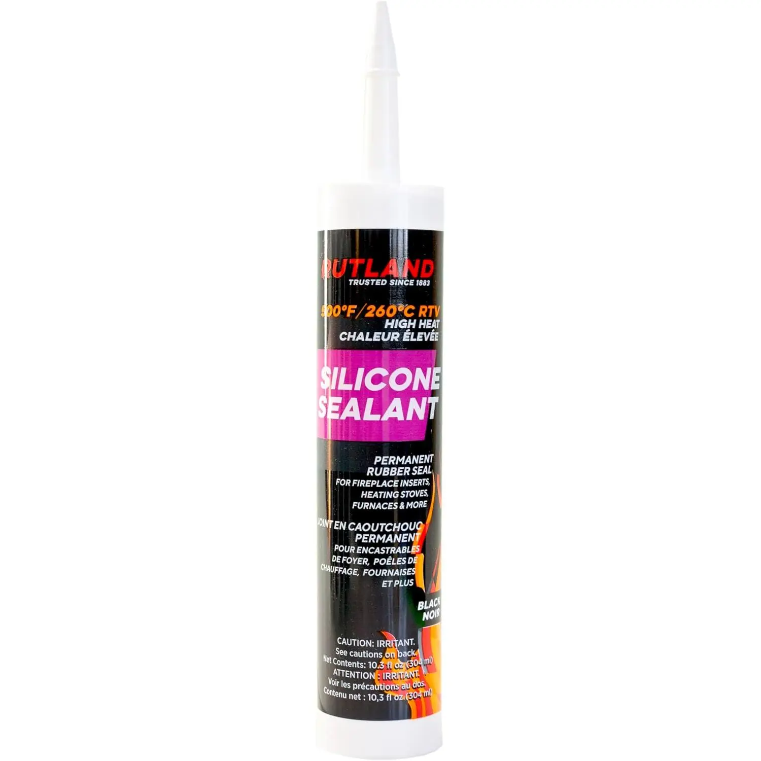 High Temp  Sealant RTV Gasket Maker - Heat Resistant Glue & Black RTV  Sealant Adhesive, Gasket Sealer - Black 500F