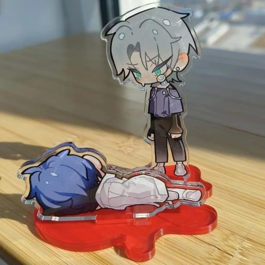 Alien Stage Ivan till Anime Action Figure Acrylic Stand Toy Model Desktop Ornament DIY Accessory Gift