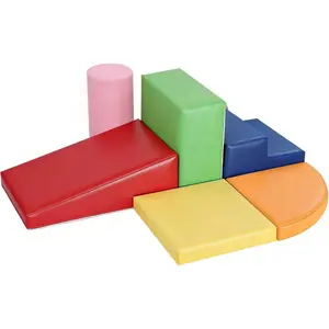 6-Piece Set Baby Foam Climbing Blocks for Toddlers - Baby Climbing Toys for Toddlers Indoor - Kids Soft Play Climbing - Foam Play Gym Playtime Corner Climberfidget toys