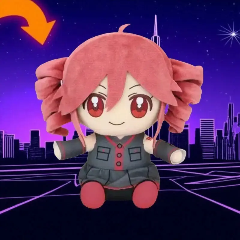 New hot  Kasane Teto Plush Toy Soft Doll Stuffed Plushies Figure Anime Cosplay Cartoon Birthday Present Christmas Gift for Fans