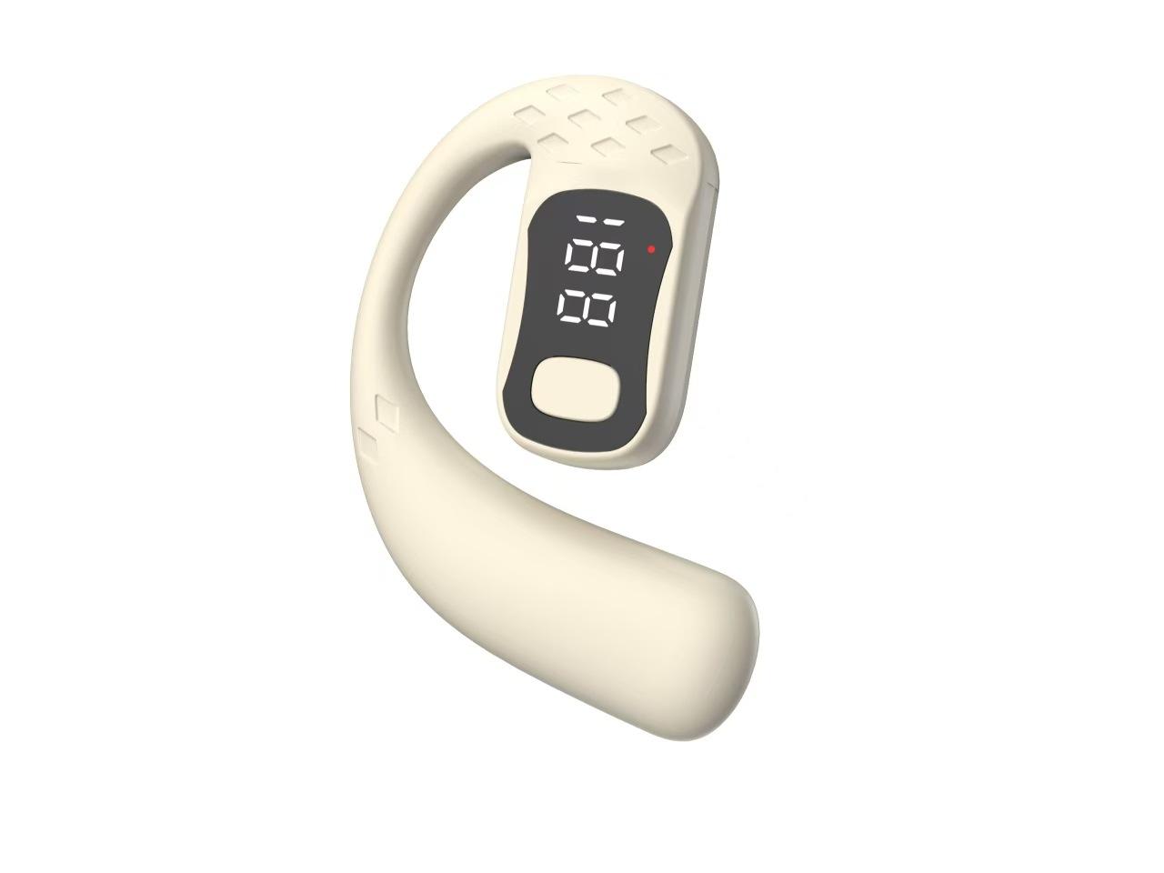 Digital Display Wireless Bluetooth Earbuds Rotatable Ear Open Ear Long Battery Sport Call Headset