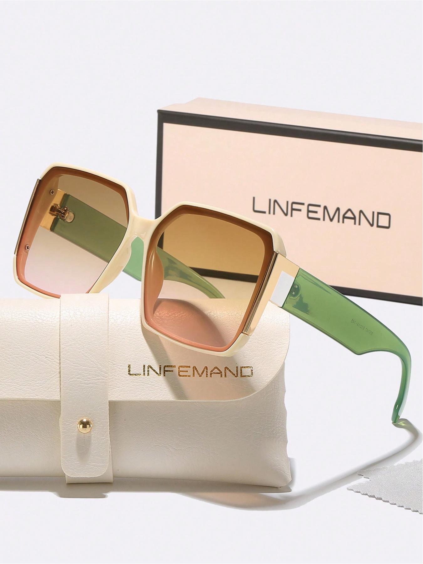 Unisex Fashionable All-match Tinted Lens Sunglasses, Trendy Casual Sunglasses for Everyday Use, Fashion Accessories for Outdoor Activities, Sun Protective Sunglasses