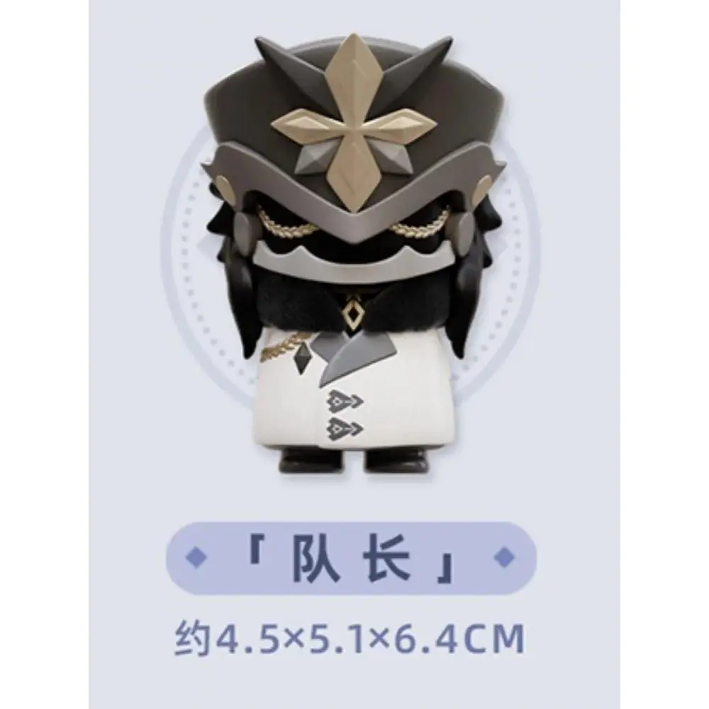 Fatui Theme PVC Plastic Collectible Series Mystery Pack, 6.4-7.3cm Official Genuine Anime Action Figure Blind Box, Giftable Merchandise for Fans (Fashion Accessory Set), Anime Merchandise, Figure Form