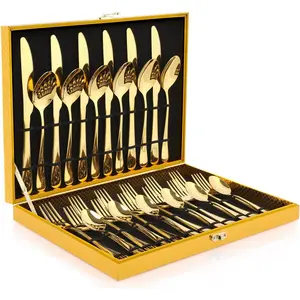 Silverware Set,  30-  Forged Stainless Steel Flatware Set, Service of 6