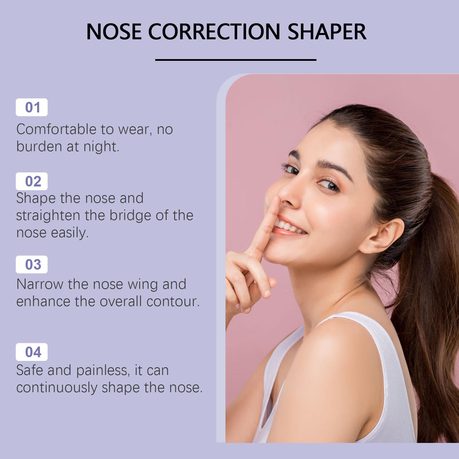 Houkea Nose Beauty Care Device - Nose Wing Beautifier, Nose Lifting, Firming, Natural Moisturizing Sleep Nasal Care Device