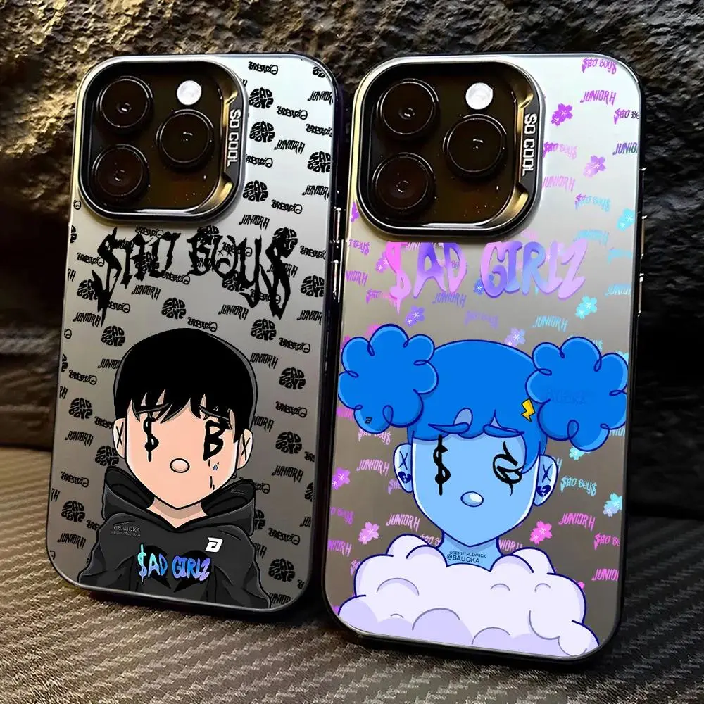 Hot J-Junior H Sad Girlz BOYZ Phone Case For iPhone 17 16 15 14 13 12 11 Pro ProMax Plus 5G Matte Cover