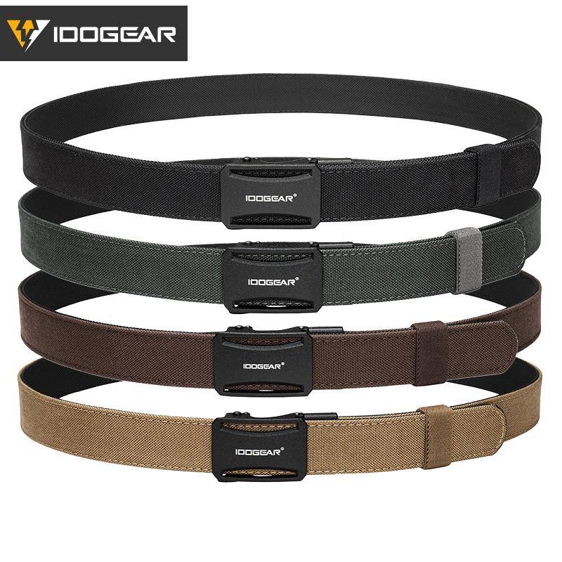 IDOGEAR Men's 1.25" Ratchet Nylon Belts with Metal Buckle Quick Release Sport Belts CCW Belts 3443 SpringStatements