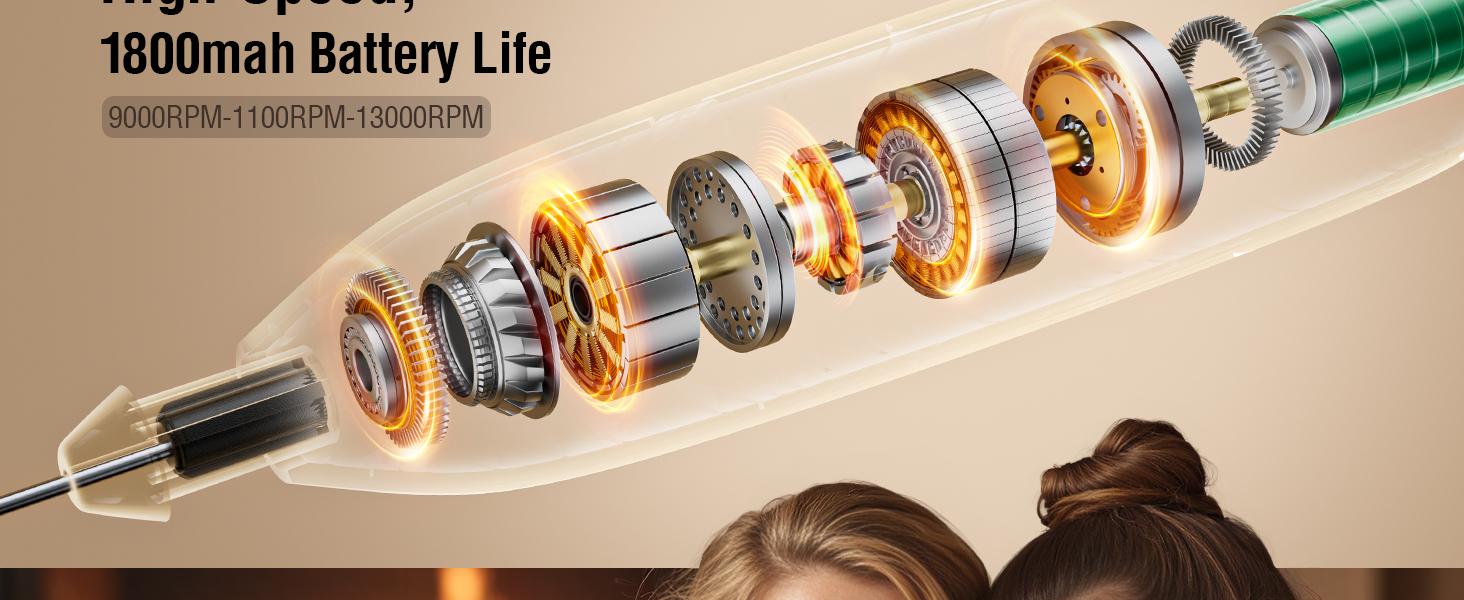 Electric Milk Frother Handheld: coffee frother rechargeable 3 in 1 - LED Display, Wireless Charging - 3 Speeds, Stainless Steel Whisk for Latte, Cappuccino - Bright Grey