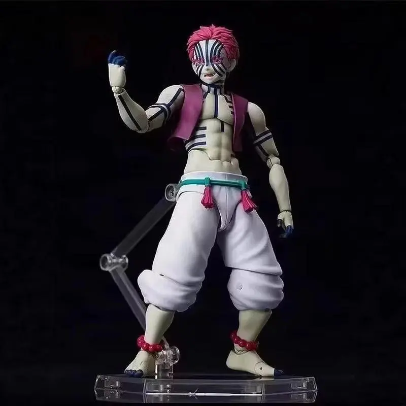 Anime Demon Slayer Figma Sp-146 Akaza Hakuji Action Figures Twelve Kizuki Figurine Toy Decoration Collection Model Doll Gift