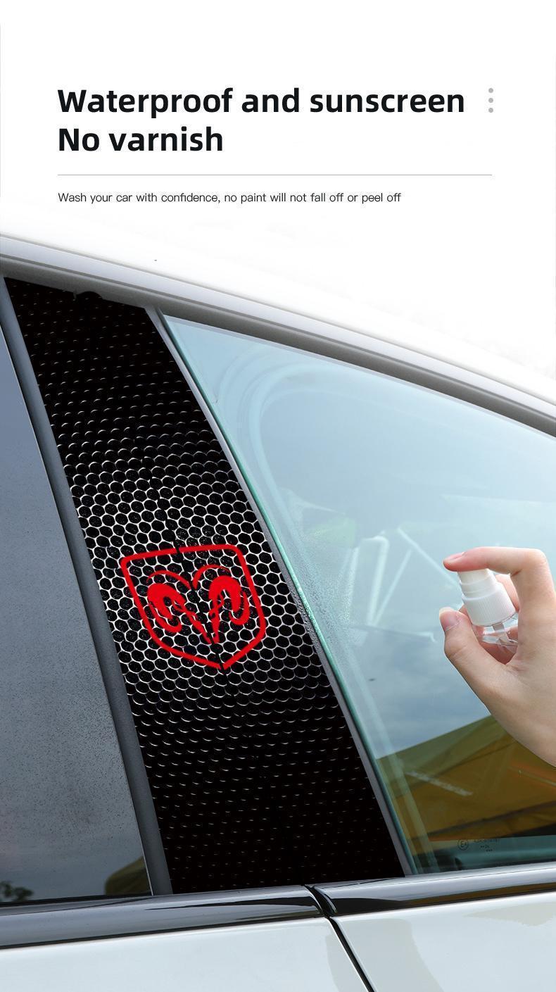 Car Middle Column Creative Sticker For Dodge Durango Charger Ram 1500 Nitro Scratch Protection Decorative Paster Car Supplies