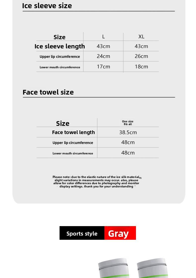 Men'S Ice Silk Arm Sleeves, Sun Protection, Summer Outdoor Gradient Color Sports Arm Sleeves For Cycling, Motorcycling, And Fishing