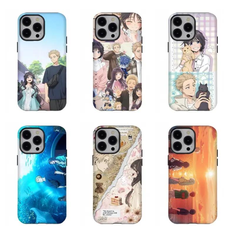 Kaoru Hana wa Rin to Saku Custom Anime Smartphone Case - Cute Couple Cover for The Fragrant Flower Blooms With Dignity Fans, Shockproof Wireless Protection Phone Accessory for iPhone 17/16/15/14/13/12/11 ProMax Plus,for Samsung Phones, Ideal Gift
