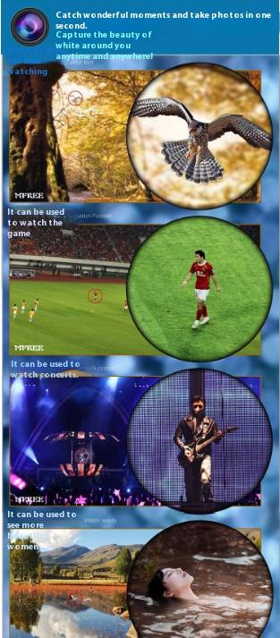 Telephoto Phone lens Camera Universal Zoom Iens Highdefinition Focusing Effect Photography Large light Transmission High Colour