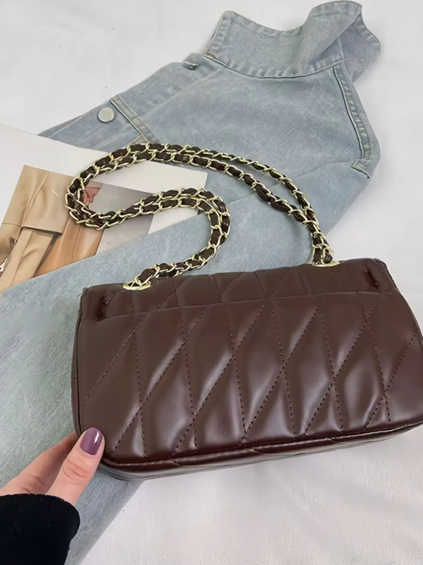 Women's Crossbody Bag, Versatile Shoulder Bag, Stylish Handbag for Daily Use, Perfect for Work and Leisure, Durable and Fashionable Design