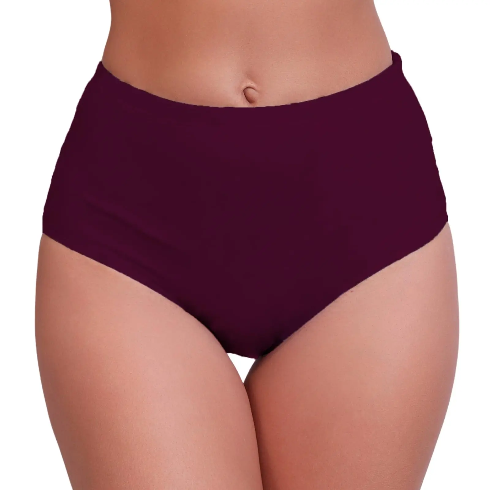 Women's High Waisted Swim Bottoms (Available in Plus) Full Coverage Bikini Swimsuit Bottoms Women's High Waisted Swim Bottoms (Available in Plus) Full Coverage Bikini Swimsuit Bottoms