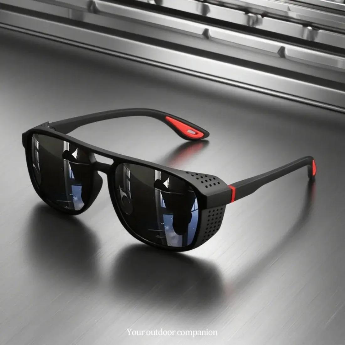 Polarized Sports Sunglasses Outdoor Cycling Running Eyewear Windproof Design UV400 Protection Lightweight Wraparound Lenses for Active Use SpringStatements