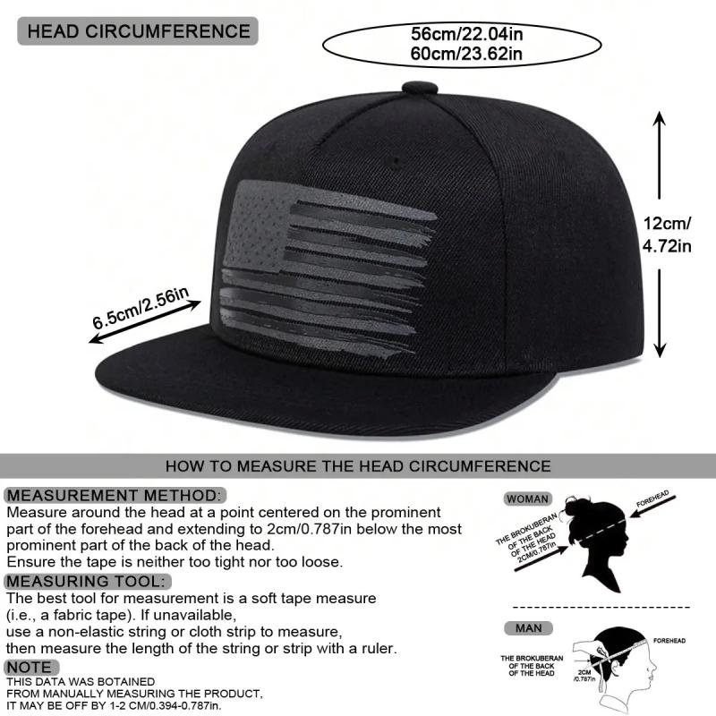 2026 New Unisex American Flag Two-Tone Printed Hip-Hop Hat, Adjustable, Comfortable, Sun-Protective, Casual Hat for Outdoor Sports, Spring and Autumn Travel, Tourism, Beach Vacation blackhawks fan cap unisex hat