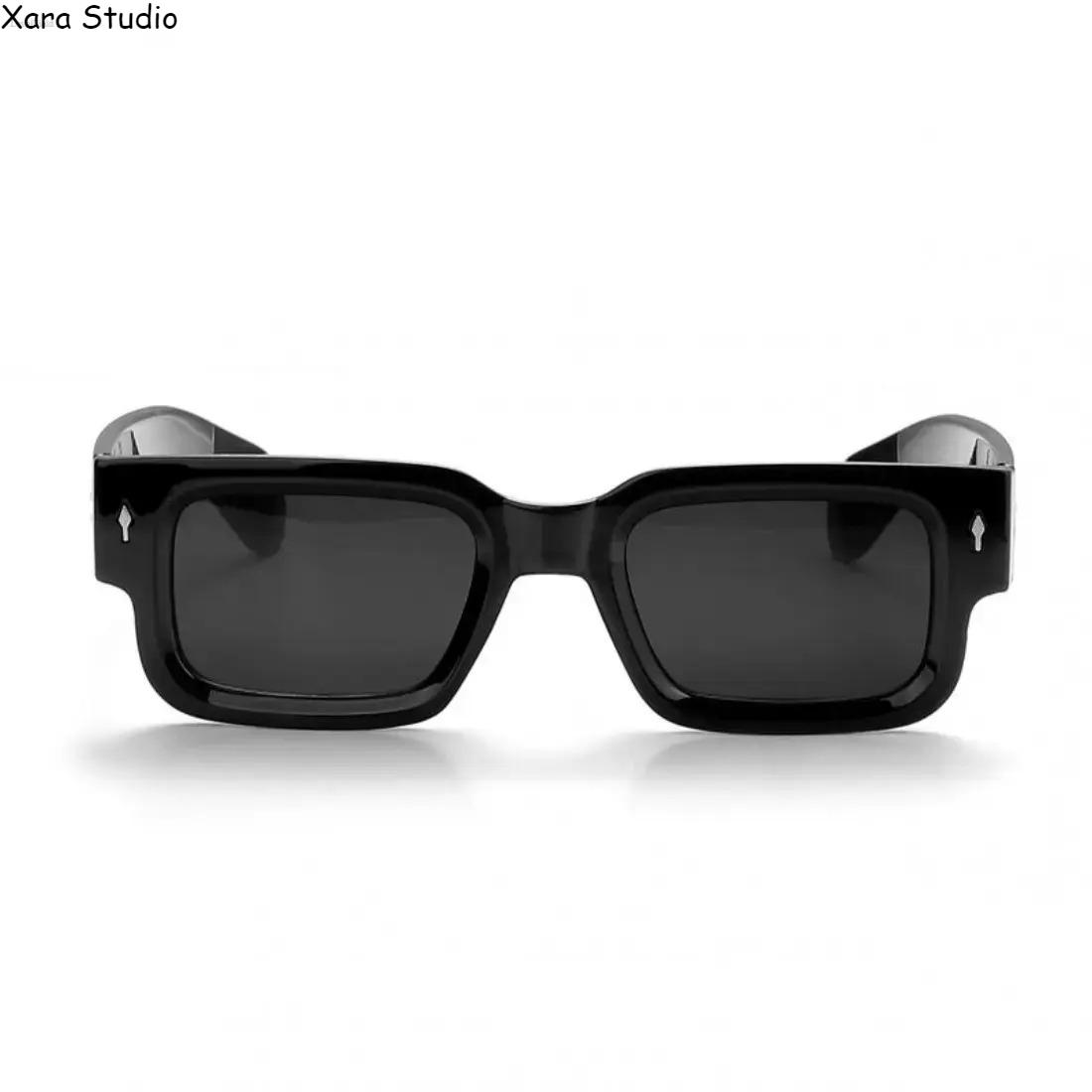 6-Pack Rectangle Sunglasses for Men & Women – Trendy Y2K Retro Shades with UV400 Protection, Lightweight Comfortable Eyewear for Driving, Travel, Streetwear, Summer Outfits & Daily Wear