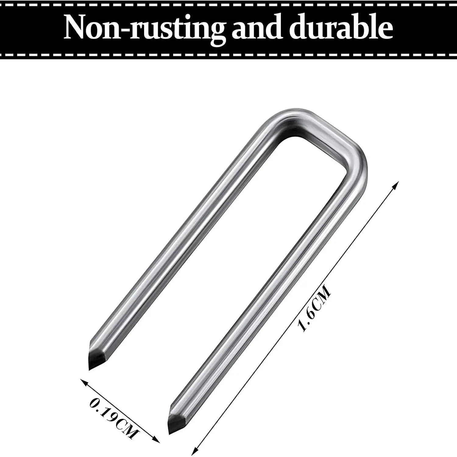 40 Pcs Louver Staples for Plantation Shutters, 0.6 x 0.19 Inch Replacement Shutter Pins, Metal Silver Louver Repair Staples for Wood Indoor Window BlindsGift