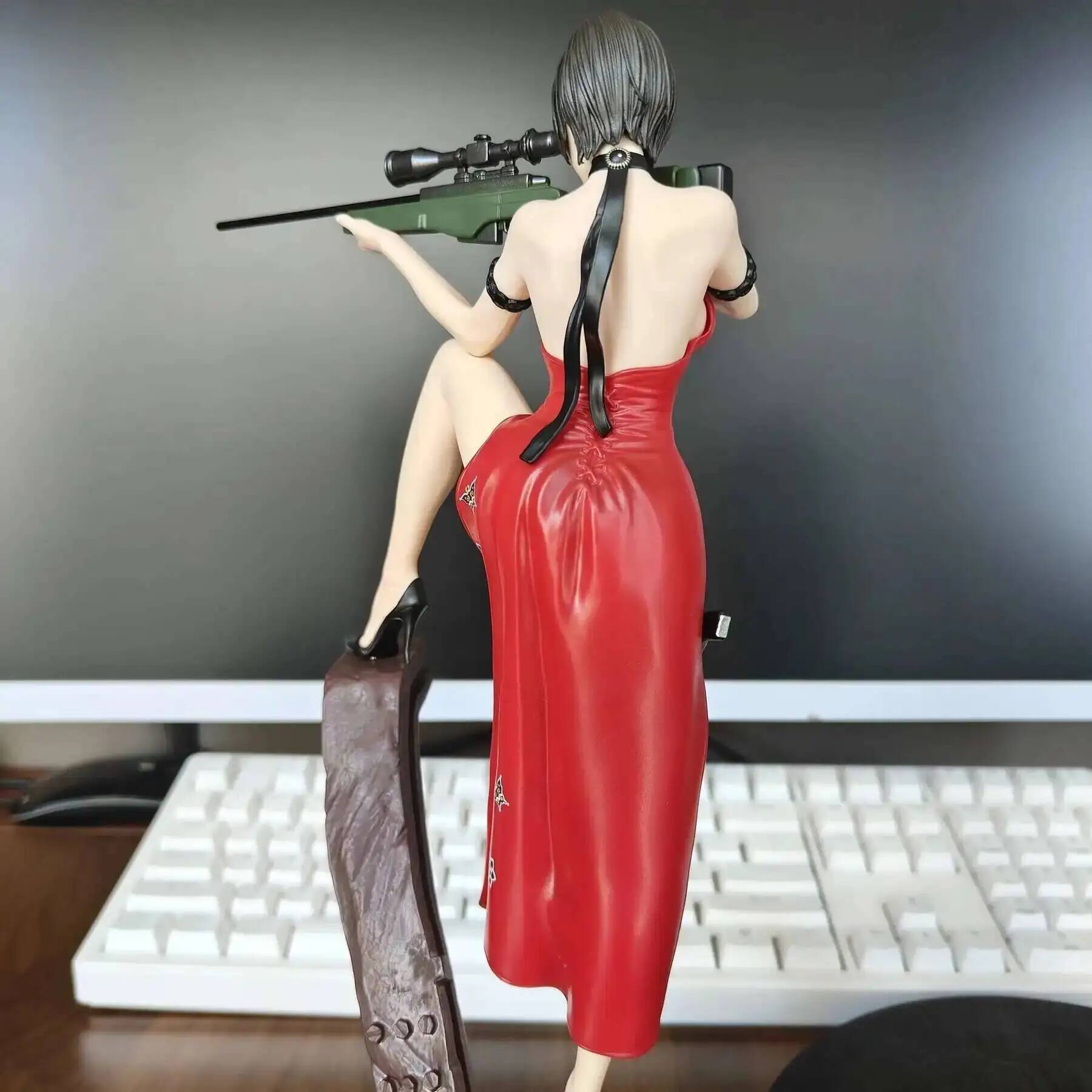 33cm Evil Leon S. Resident Kennedy GK PVC Action Figure Biohazard Game Leon Anime Figure Statue Model Toys Collection Doll Gift