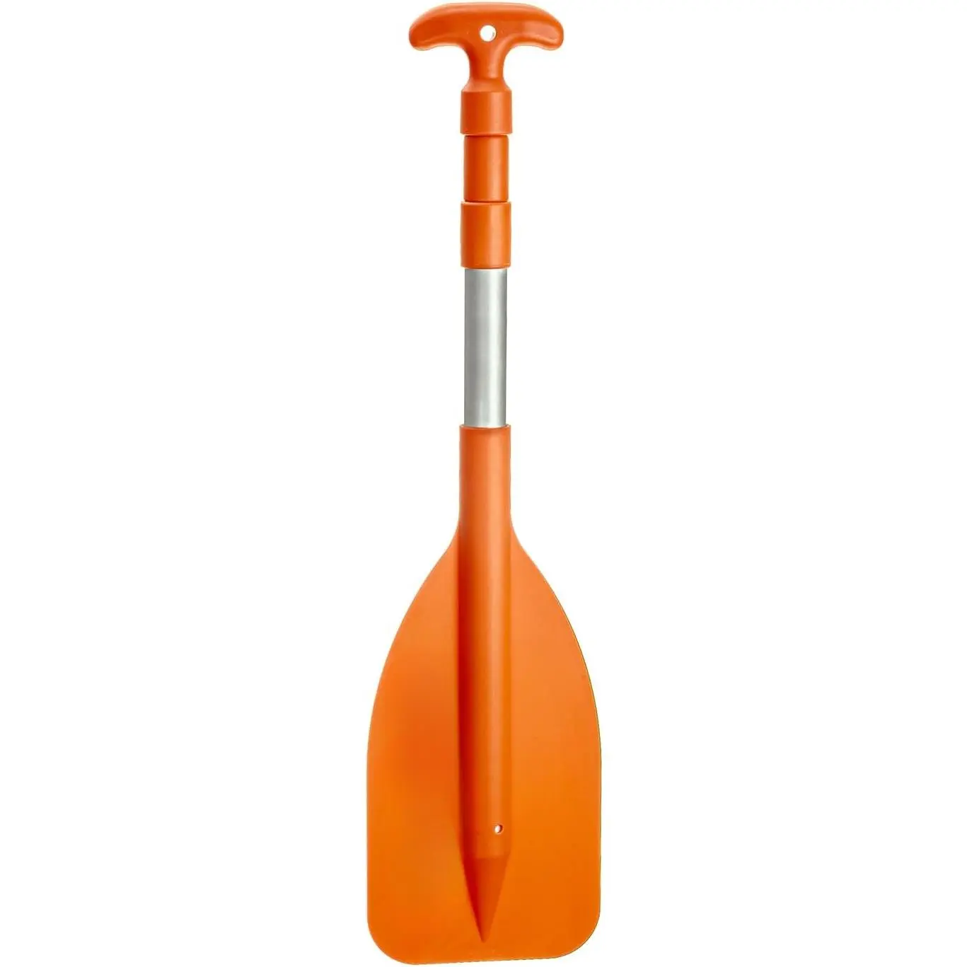 Emergency Telescoping Paddle for Boating, Orange