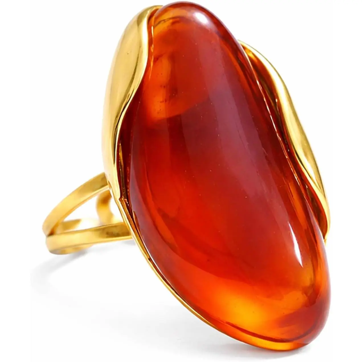 Colorful Chunky Statement Rings for Women Large    | Adjustable  Plated Finger Ring, Bold Boho Y2K Fashion Accessory for Beach, , Everyday Outfits and Gifts