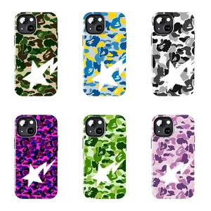 Streetwear BAPE Camo Phone Case Every Hypebeast Needs-for iPhone17 ProMax /16/15/14/13/12/11 Plus for Samsung phones, suitable for both men and women,  Perfect Gift for Women Men.A gift for the fans