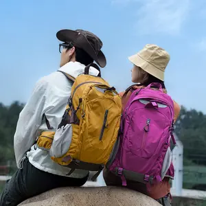 Outdoor Men's and Women's Large Capacity Mountaineering Backpacking Tourism Mountaineering Lightweight Professional Hiking Sports Travel Simple Backpack