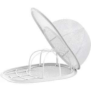 Cap Washer Cage for Washing Machine, Cap Cleaner Holder for Cleaning & Protection, Universal Hat Cleaner for Adult Baseball Caps, Laundry