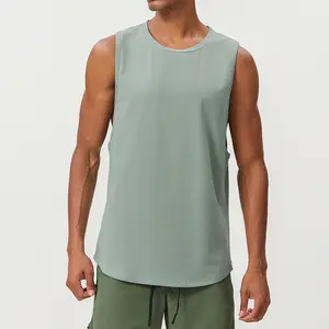 [4-Pack] Men's Breathable Sports Tank Tops | Skin-Friendly Cotton Moisture-Wicking Athletic Vests | Loose Casual Basketball & Running Undershirts
