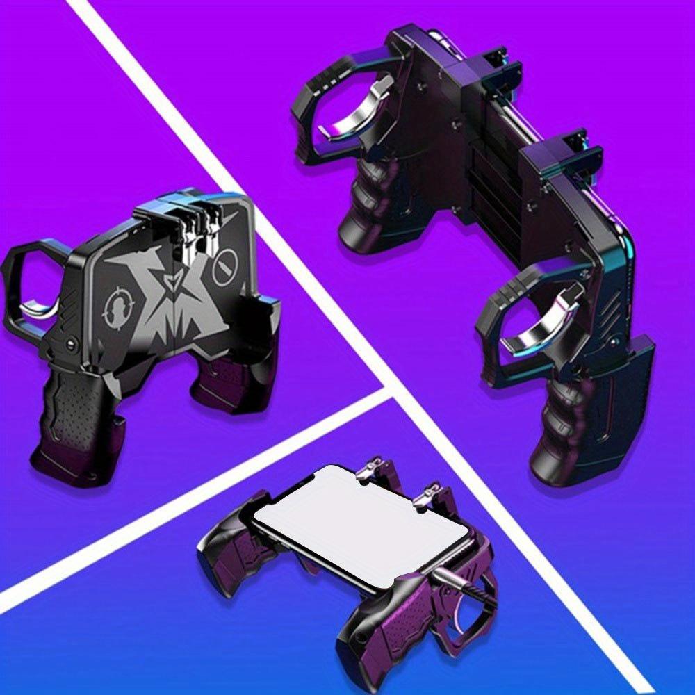 Mobile Game Controller with High Sensitivity Joystick and Triggers for iOS & Android, Ergonomic Design