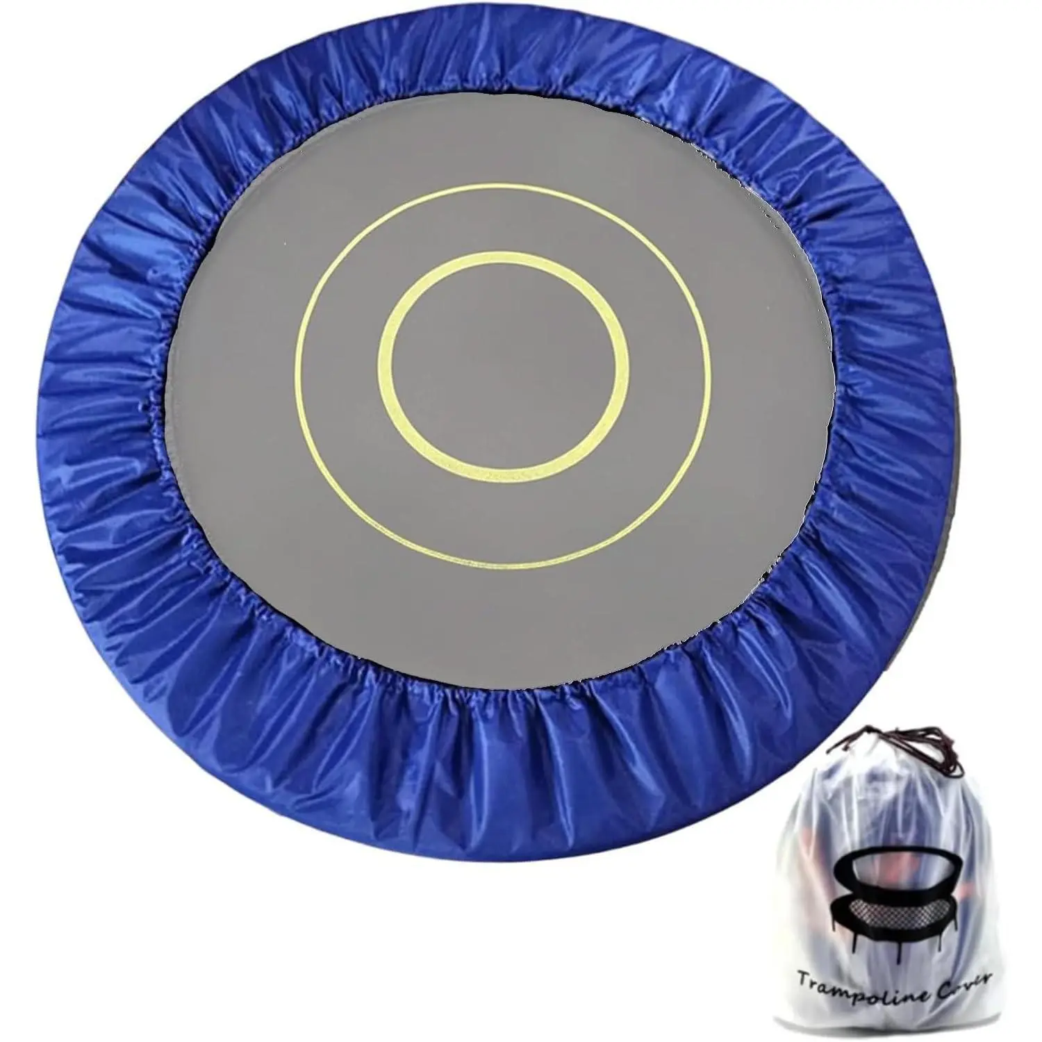 Mini Trampoline Covers, 36 38 40 48 inch Small Trampoline Spring Cover, Round Trampoline Replacement 600D Odor-Free Tear-Resistant Oxford Cloth Easy to Install Replacement, Multiple Size