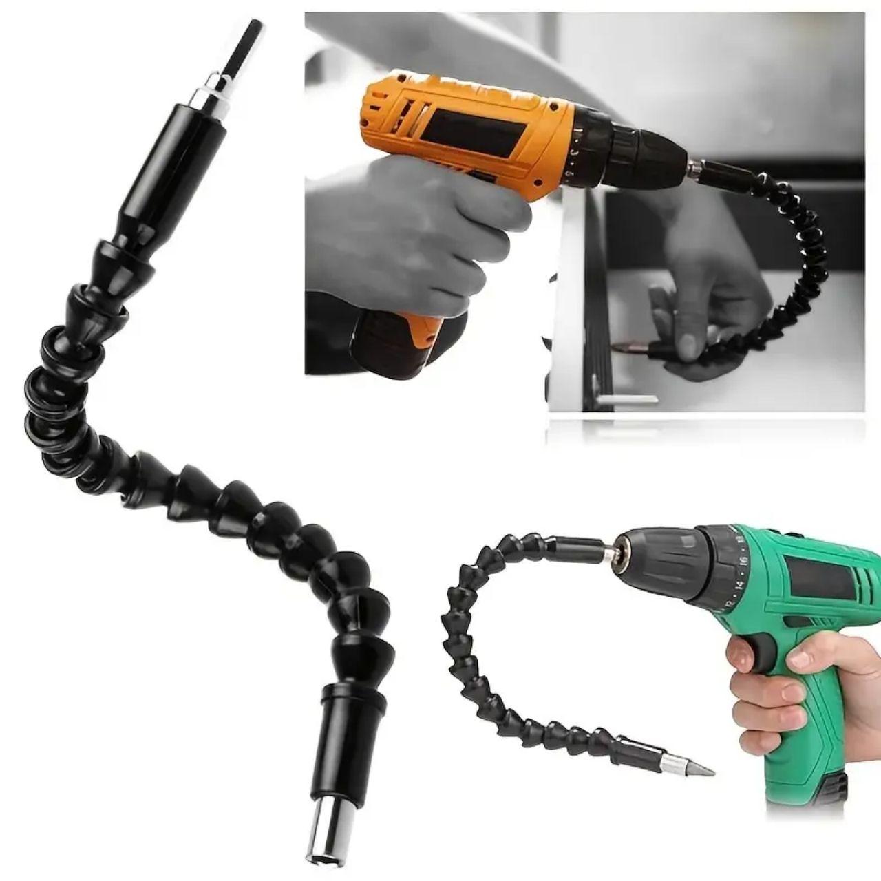 Drill Bit Extension Rod, Electric Drill Flexible Shaft Extension Rod, Hexagonal Screwdriver Flexible Shaft Extension Rod, Electric Tool Accessories