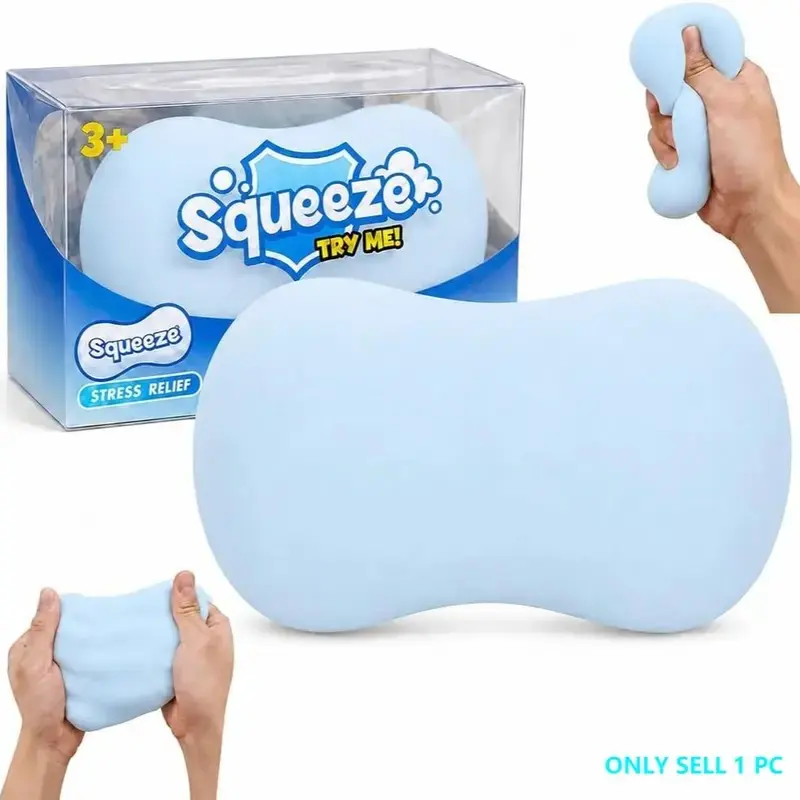 Soap Crunchy Ball Squishy Soap Sensory Stress Ball Fidget ToyCrunchy Squeeze Ball Round Blocks Filled ASMR AntiStress Toys for Adults Gift Fidget Balls