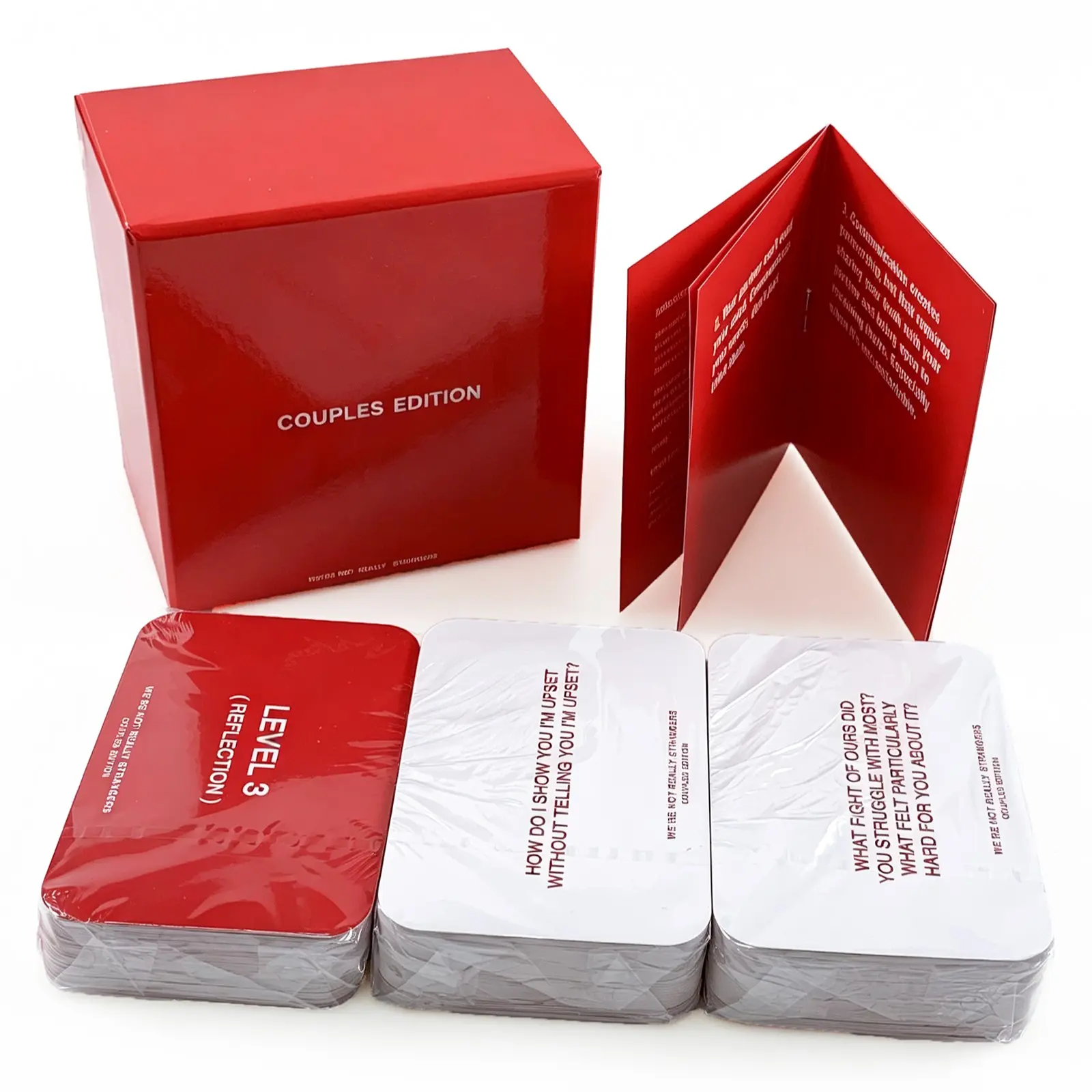 Couple Deep Conversation Card Game, Relationship Growth & Reflection Cards, Perfect for All Couple Stages, Ideal Gift for Anniversaries & Birthdays