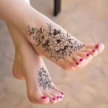 24-Pack Half Sleeve Temporary Tattoos for Adults - Realistic 3D Lion, Eagle, Skull, Jesus & Greek God Designs |   Waterproof Forearm Body Stickers for Men & Women (Gothic Style, Long Lasting)